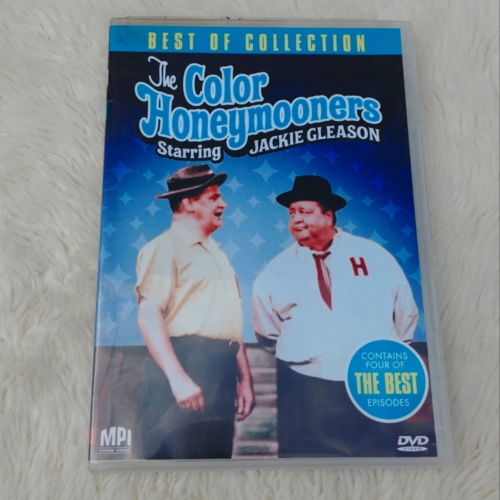 DVD the Color Honeymooners starring Jackie Gleason